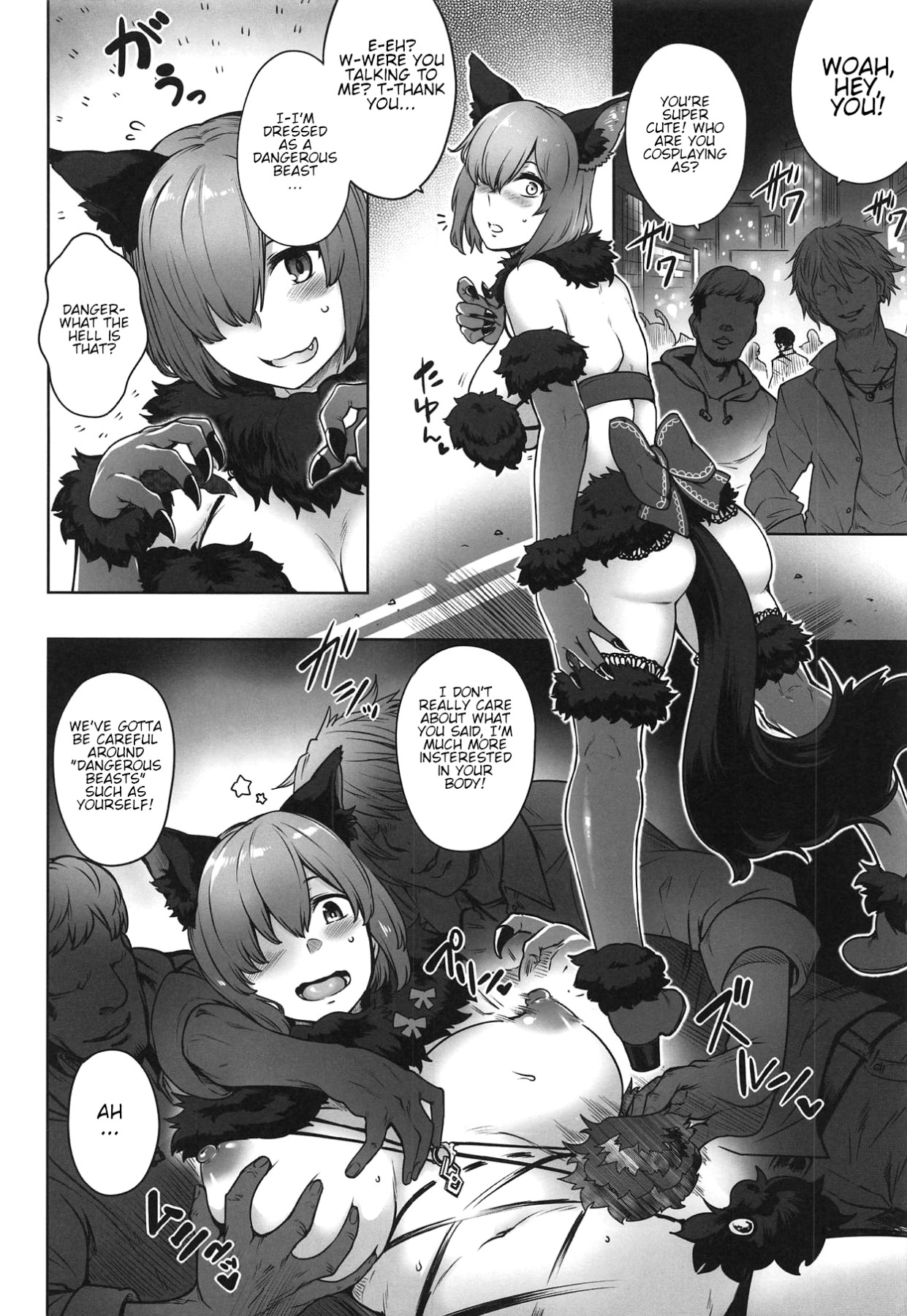 Hentai Manga Comic-A Lewd Halloween Parade-Read-3